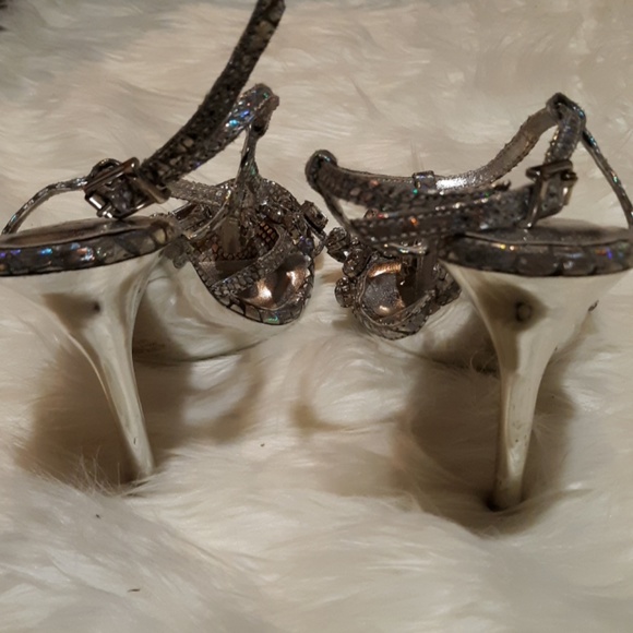 Rhinestone 4 inch heels - Picture 3 of 3